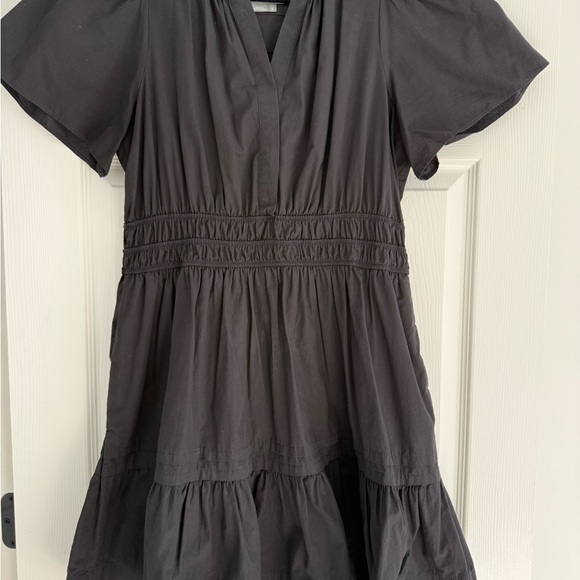 Anthropologie Somerset Black Dress size Large - Picture 4 of 11
